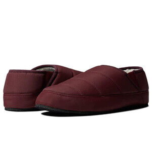 Paisley & Gray Houser Slippers Men's US 6 Red Faux Shearling Quilted Shoes GAL41